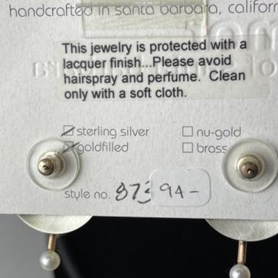 K939 Sterling Black Rubber Contemporary Jewelry Lot 