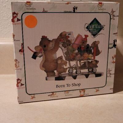 Lot 41: New in Box CHARMING TAILS Born To Shop Figure 