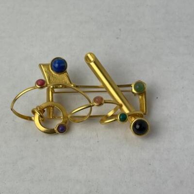 K945 GN Buonanno Designer Brooch 