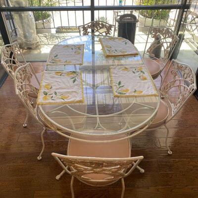Glass Dining Table Set