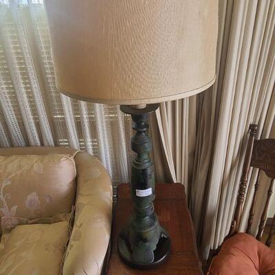 LOT 299 Lamp with Metal Base