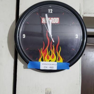 Hot Rod Magazine Clock