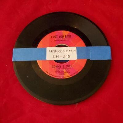 LOT 242  10 x 45 RPM Records