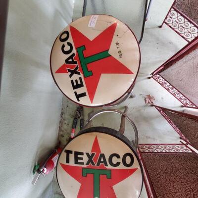 LOT 307 Texaco Bar Stools