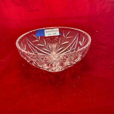 LOT 416 Lalique Crystal Bowl 