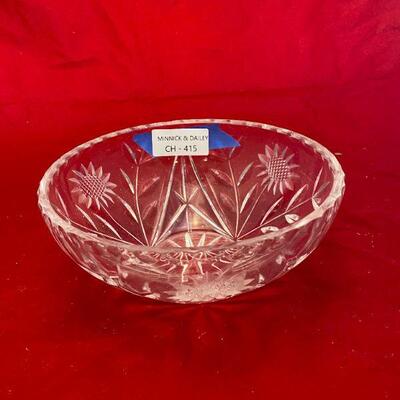 LOT 415 LaliqueCrystal Bowl