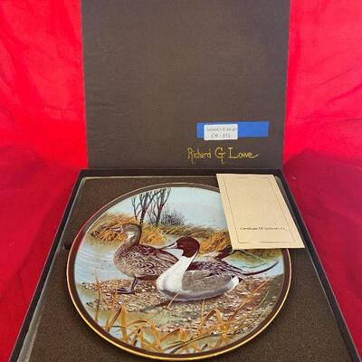 LOT 315 Painted Plate
