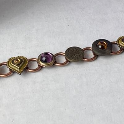 K948 New with Tag Artisan Designed Pagoda Necklace Lot 