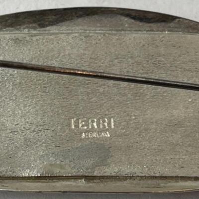 K950 Sterling Copper Necklace Pin Lot 