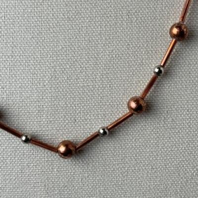 K950 Sterling Copper Necklace Pin Lot 