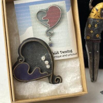 K956 Sterling Artisan Jewelry Lot 