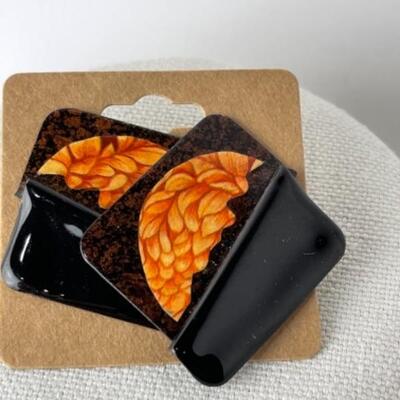 K976 Amy Kahn Russell Beaded Necklace with Earrings 