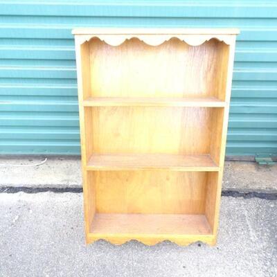 Solid Wood Pine Bookshelf 