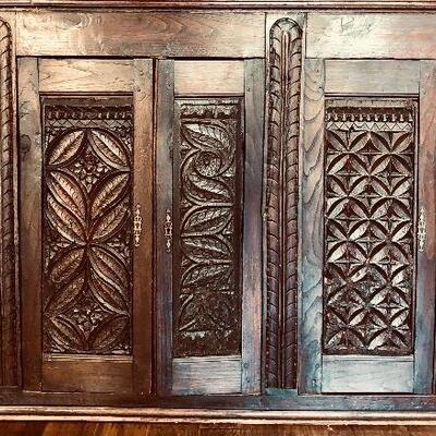 Carved Cabinet from Britney, France