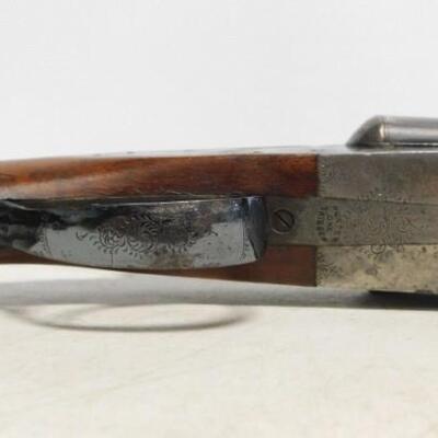L. C. Smith Hunter Single Trigger Side by Side 16 Gauge Double Barrel Ejector Shotgun 28"