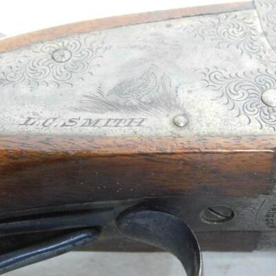 L. C. Smith Hunter Single Trigger Side by Side 16 Gauge Double Barrel Ejector Shotgun 28"
