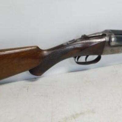 Parker Brothers Engraved 1922 Vulcan Two Trigger Side by Side VHE Ejector 20 Gauge Double Barrel 28"