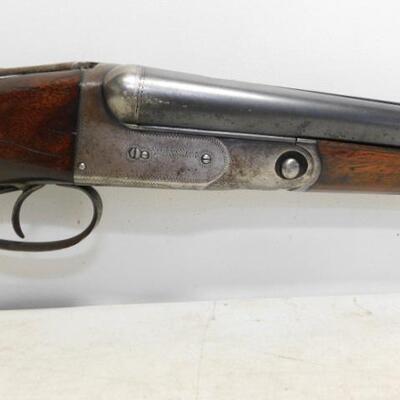 Parker Brothers Engraved 1922 Vulcan Two Trigger Side by Side VHE Ejector 20 Gauge Double Barrel 28"