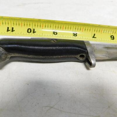 Vintage Military Knife Bayonet with Sheath 7" Blade