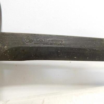 Vintage Colt's 62316 USM8A1 Combat Bayonet Military Knife with Sheath