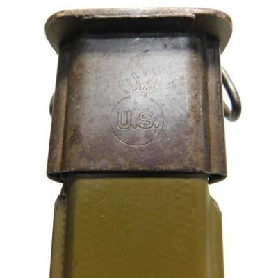 Vintage SA 1920 Bayonet Military Knife 16" with US Marked Scabbard