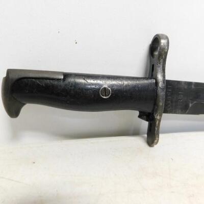 Vintage SA 1920 Bayonet Military Knife 16" with US Marked Scabbard