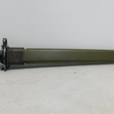 Vintage SA 1920 Bayonet Military Knife 16" with US Marked Scabbard