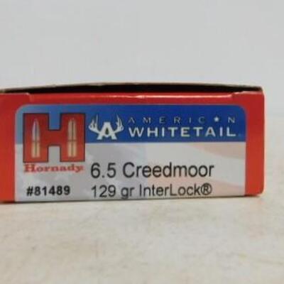 Hornady Whitetail 6.5 Creedmoor
