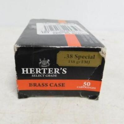 Herter's Select Grade .38 Special FMJ
