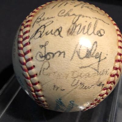 Lot 174 - Signed 1937 Boston Red Sox Baseball & More