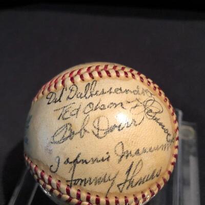 Lot 174 - Signed 1937 Boston Red Sox Baseball & More