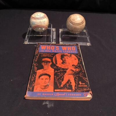 Lot 174 - Signed 1937 Boston Red Sox Baseball & More
