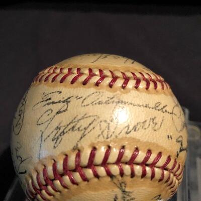 Lot 174 - Signed 1937 Boston Red Sox Baseball & More