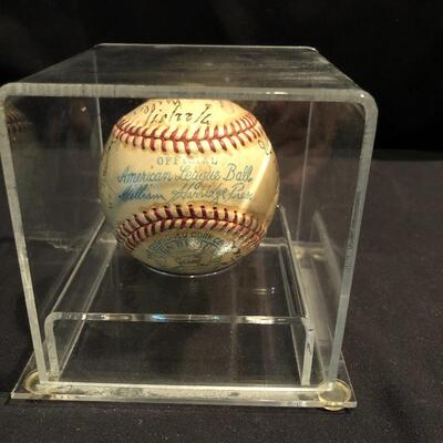 Lot 174 - Signed 1937 Boston Red Sox Baseball & More