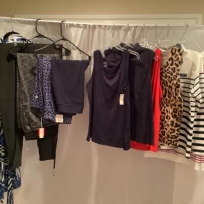 S - 1004. Ladies Clothing Lot  Talbots/Landsâ€™End Size XL ( many new with tags ) 