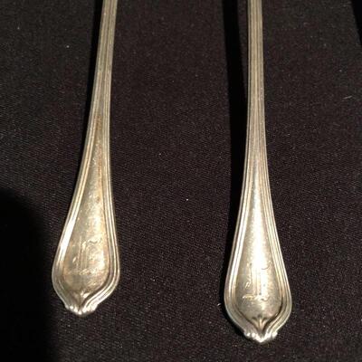 Lot 179 - Sterling Spoon Collection 