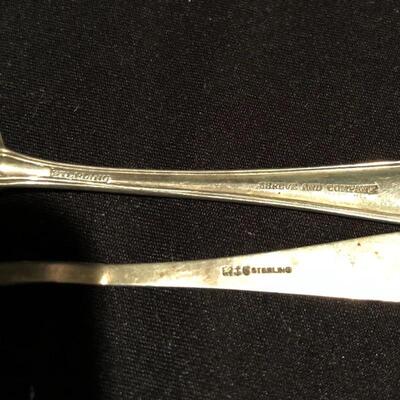 Lot 179 - Sterling Spoon Collection 