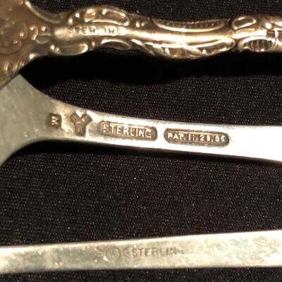 Lot 179 - Sterling Spoon Collection 