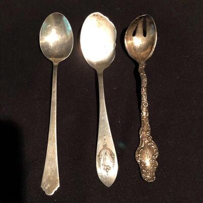 Lot 179 - Sterling Spoon Collection 