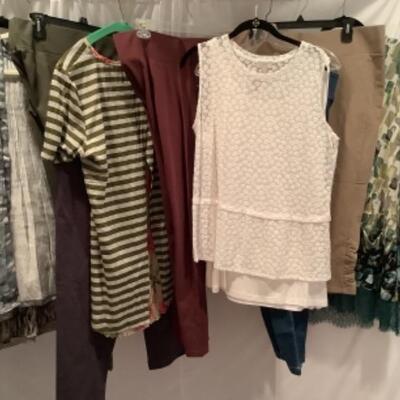 S - 1018 Ladies Clothing Lot  Lori Goldstein Size Large ( some new with tags ) 