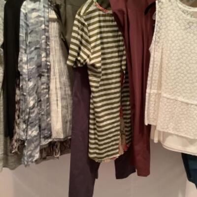 S - 1018 Ladies Clothing Lot  Lori Goldstein Size Large ( some new with tags ) 