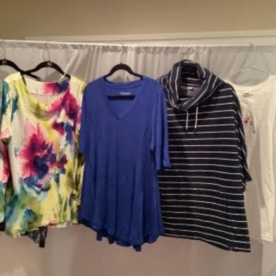 S - 1020 Ladies Clothing Lot  Mixture of Name Brands Size Large 