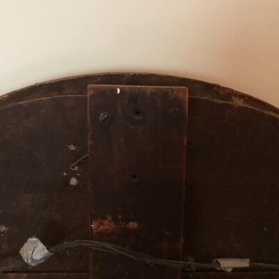 Lot 180 - Tall Gold Antique Mirror 