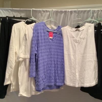 S - 1026 Ladies Clothing Lot  Fresh Produce Size 1 X ( some new with tag. )  