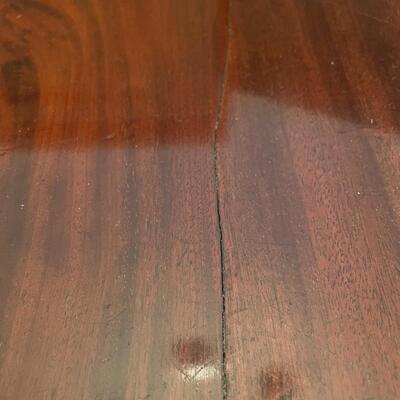 Lot 182 - Antique Tilt-Top Mahogany Table 
