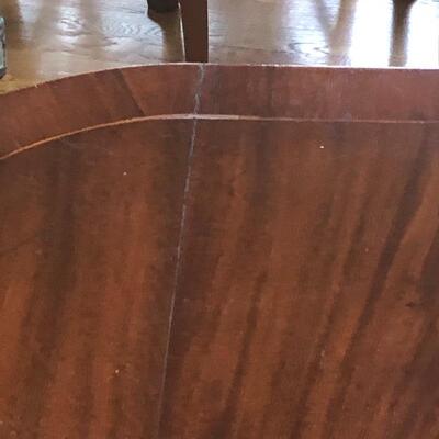 Lot 182 - Antique Tilt-Top Mahogany Table 