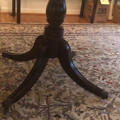 Lot 182 - Antique Tilt-Top Mahogany Table 