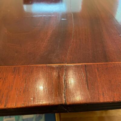 Lot 182 - Antique Tilt-Top Mahogany Table 