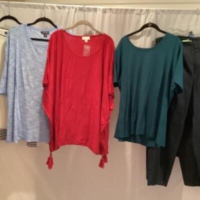 S - 1031 Ladies Clothing Lot Eileen Fisher & Landsâ€™End Size 1 X 