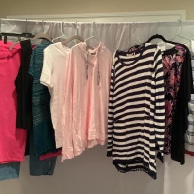 S - 1034 Ladies Clothing Lot Quaker Factory & Miscellaneous Size 2 X